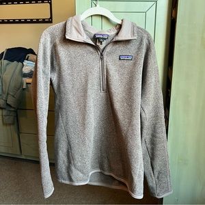 Quarter Zip Crew Neck Patagonia size Medium